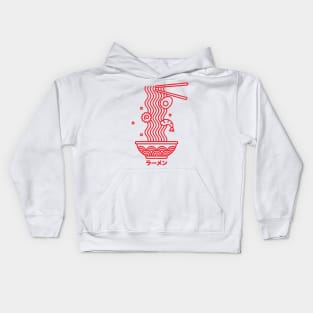 Ramen Noodle Bowl Kids Hoodie